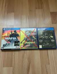 Продам комплектом Mafia 1 и Injustice 2 PS4 и PS5
