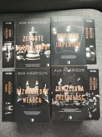 Ava Harrison Zniszczone Imperium 1-4 zakładki w zestawie