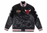 Kurtka Chicago Bulls Bomber Satin Champion L Mitchell & Ness Nowa!!!