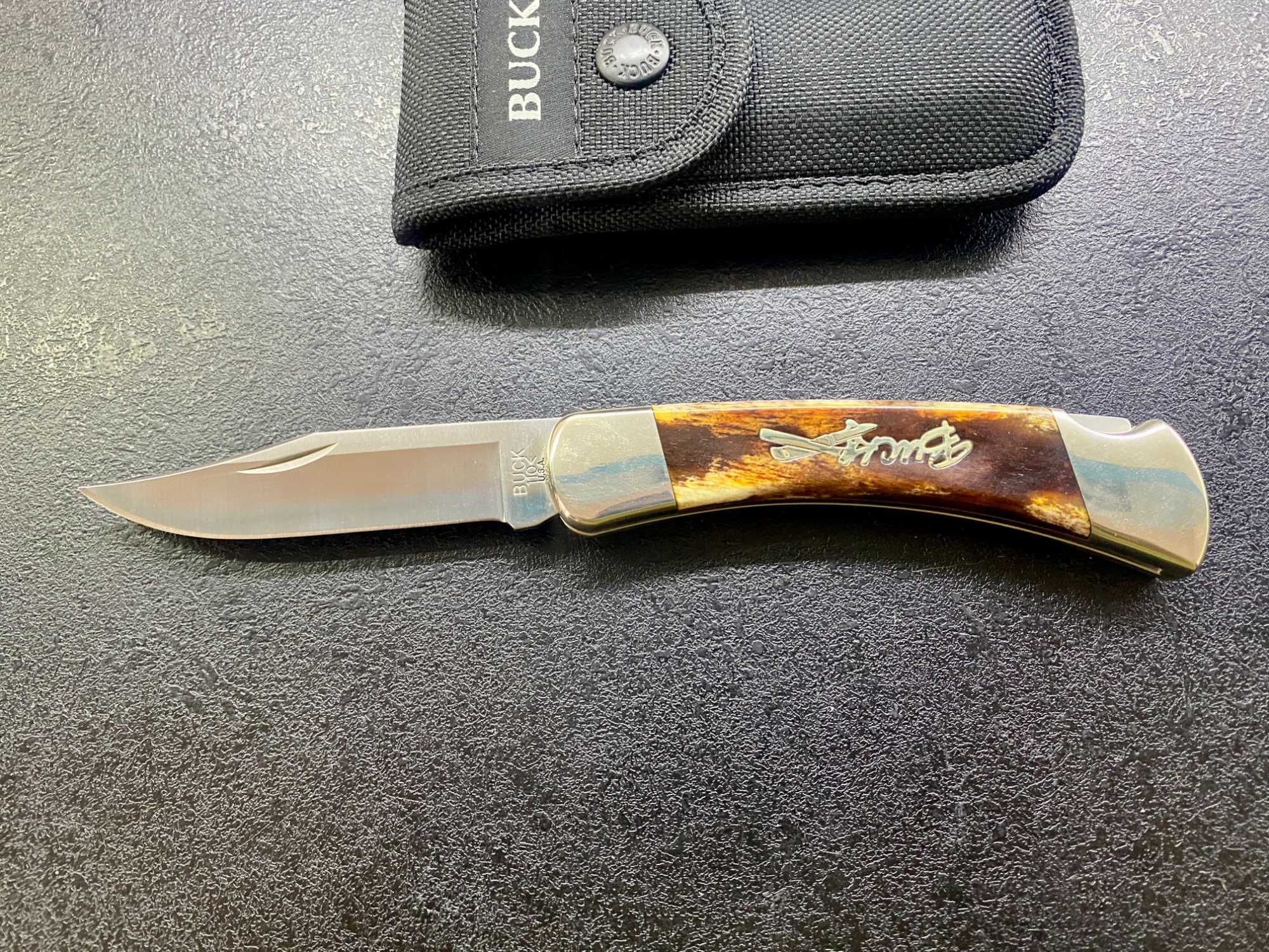 Buck 110, 420HC, кістка оленя. 2010 р.в. Оригінал, США