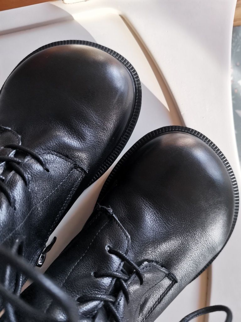 Шкіряні черевики широкі анатомічні демі