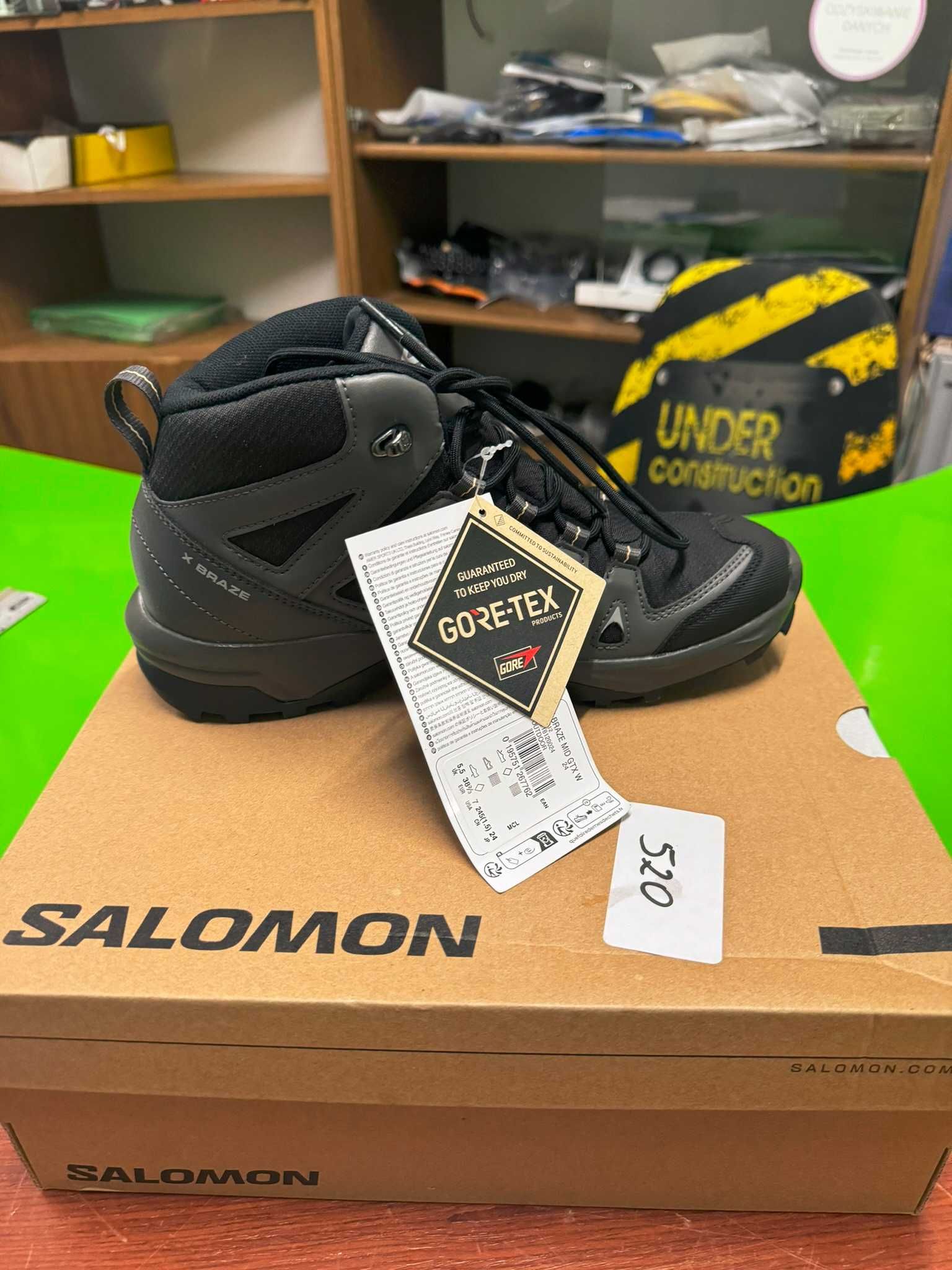 Buty trekkingowe SALOMON X BRAZE GTX Gore-Tex 3 rozmiary