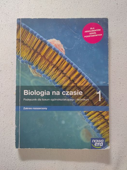 Biologia na czasie 1 + gratis maturalne karty pracy