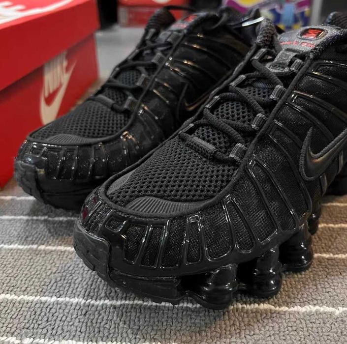 Buty meskie Mokasyny Nike_Shox_TL_Black R.45