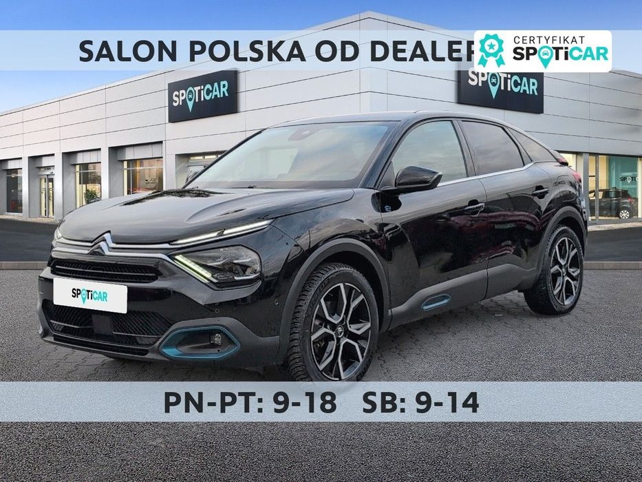 Citroën C4 e-C4 EV136 50kWh Shine SalonPL Gwarancja Fabryczna FVat23 Bogaty