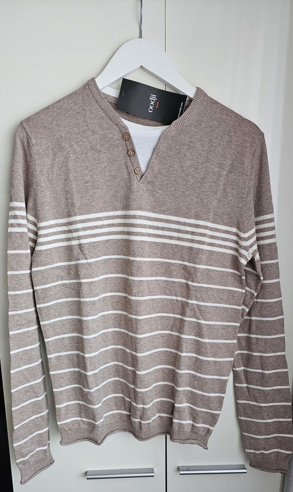 Sweter męski r.S Nowy.