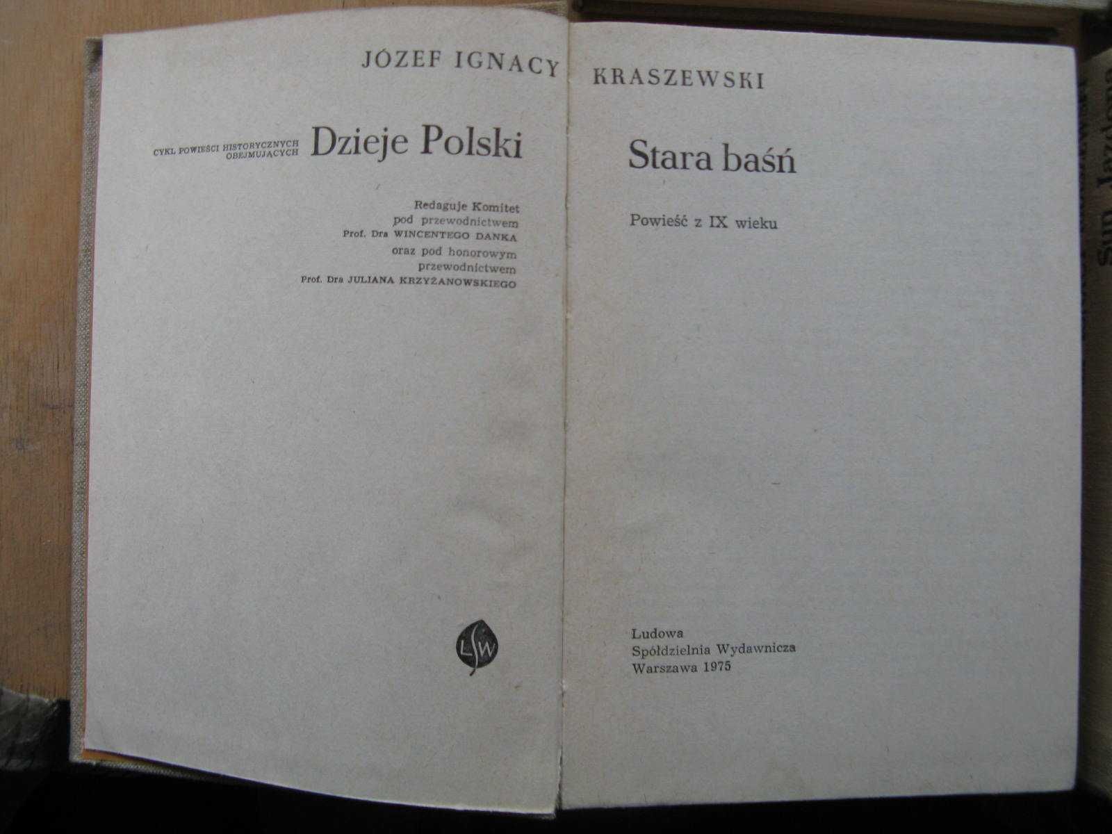 Ю́зеф Игна́цы Краше́вский (польский язык) 4-е книги