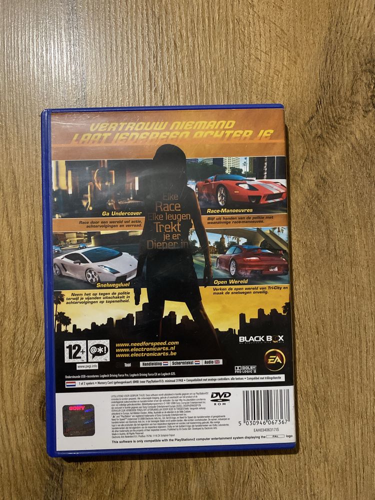 NFS Undercover PL PS2