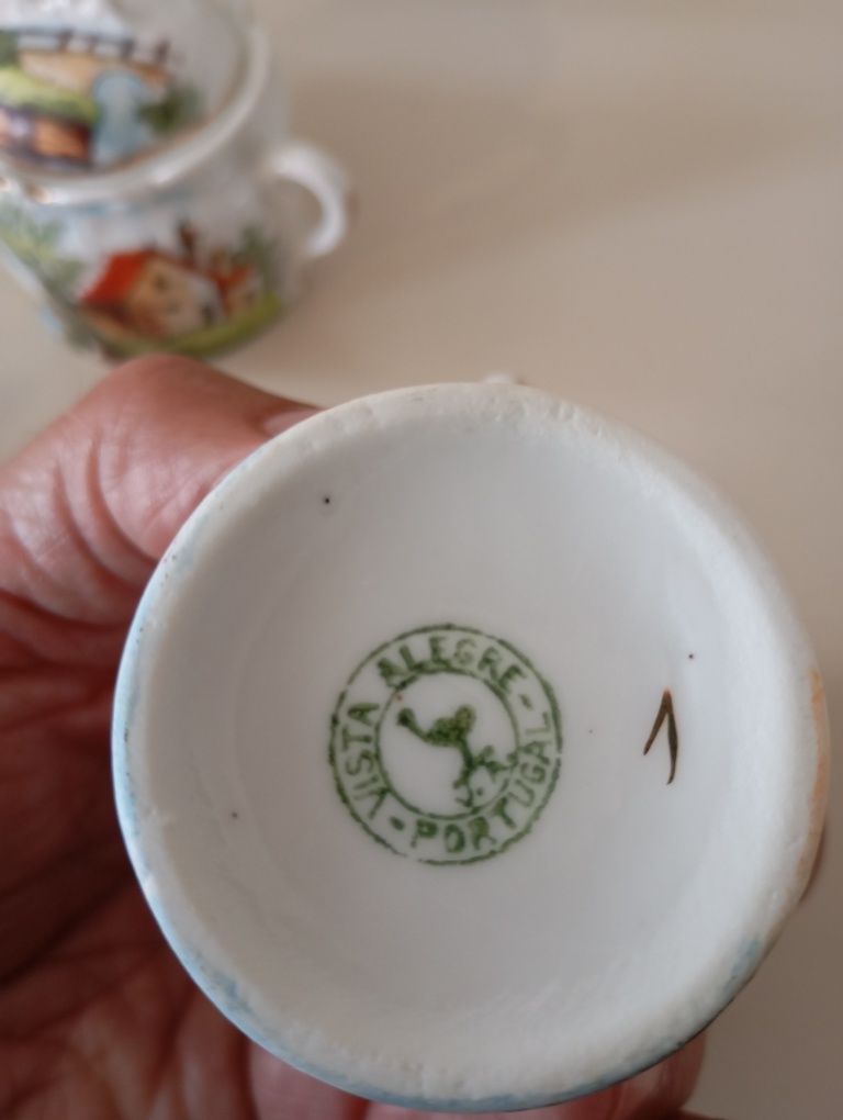 Serviço Miniatura Vista Alegre ( Para Colecionadores )