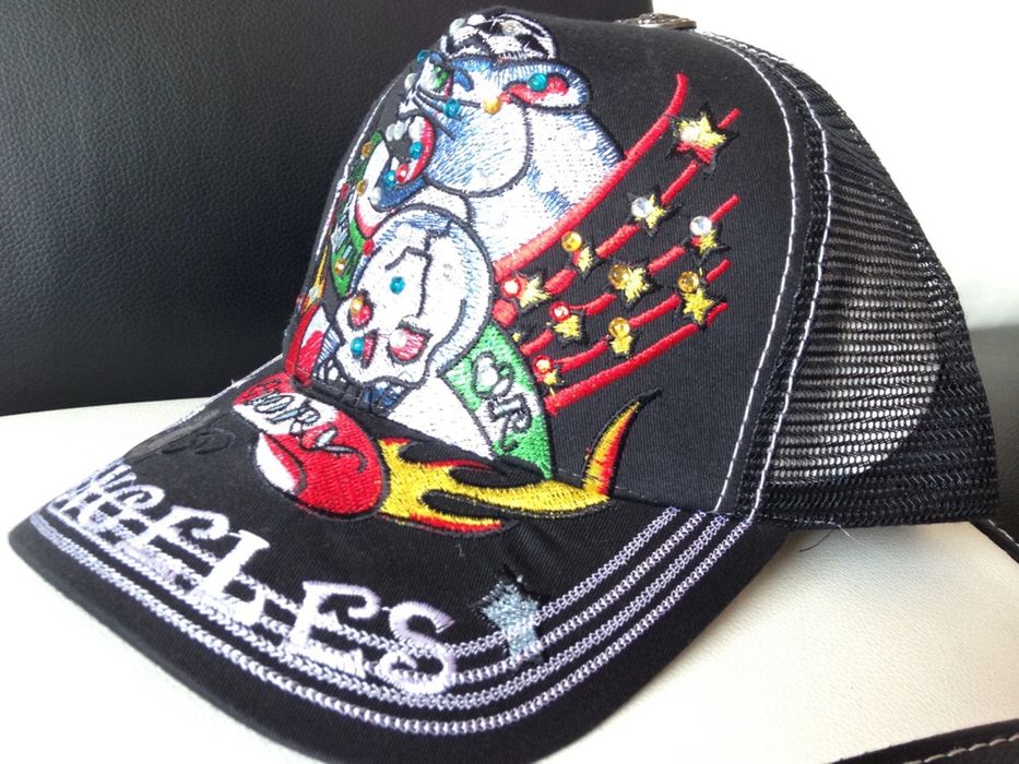 Boné Ed Hardy Christian Audigier Cap Hat Trucker Snapback Chapéu