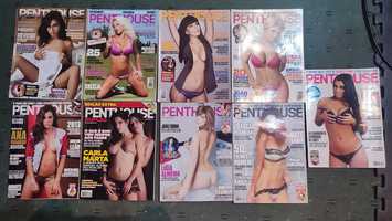 9 Revistas Penthouse - Edição Portuguesa