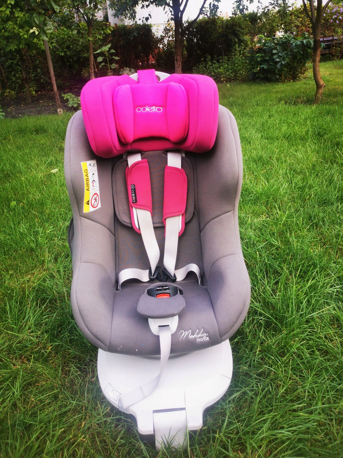Sprzedam fotelik samochodowy isofix