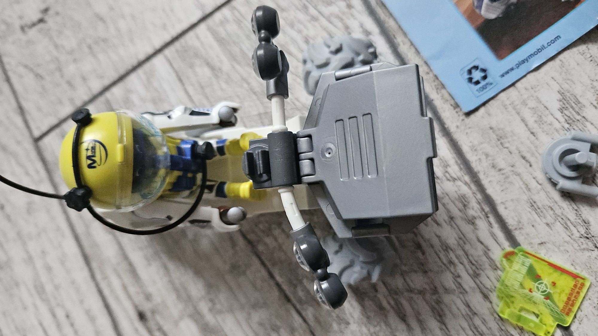 Playmobil łazik marsjanski ludzik pojazd motor