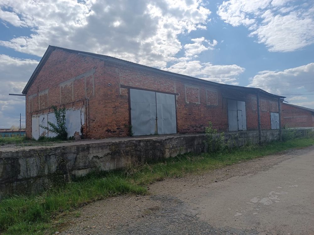 Оренда складу з підїздом жд колїї .
