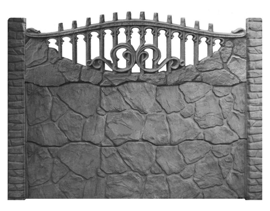 Ogrodzenie betonowe, przęsła, płyty barwione. PRODUCENT Dostawa Montaż