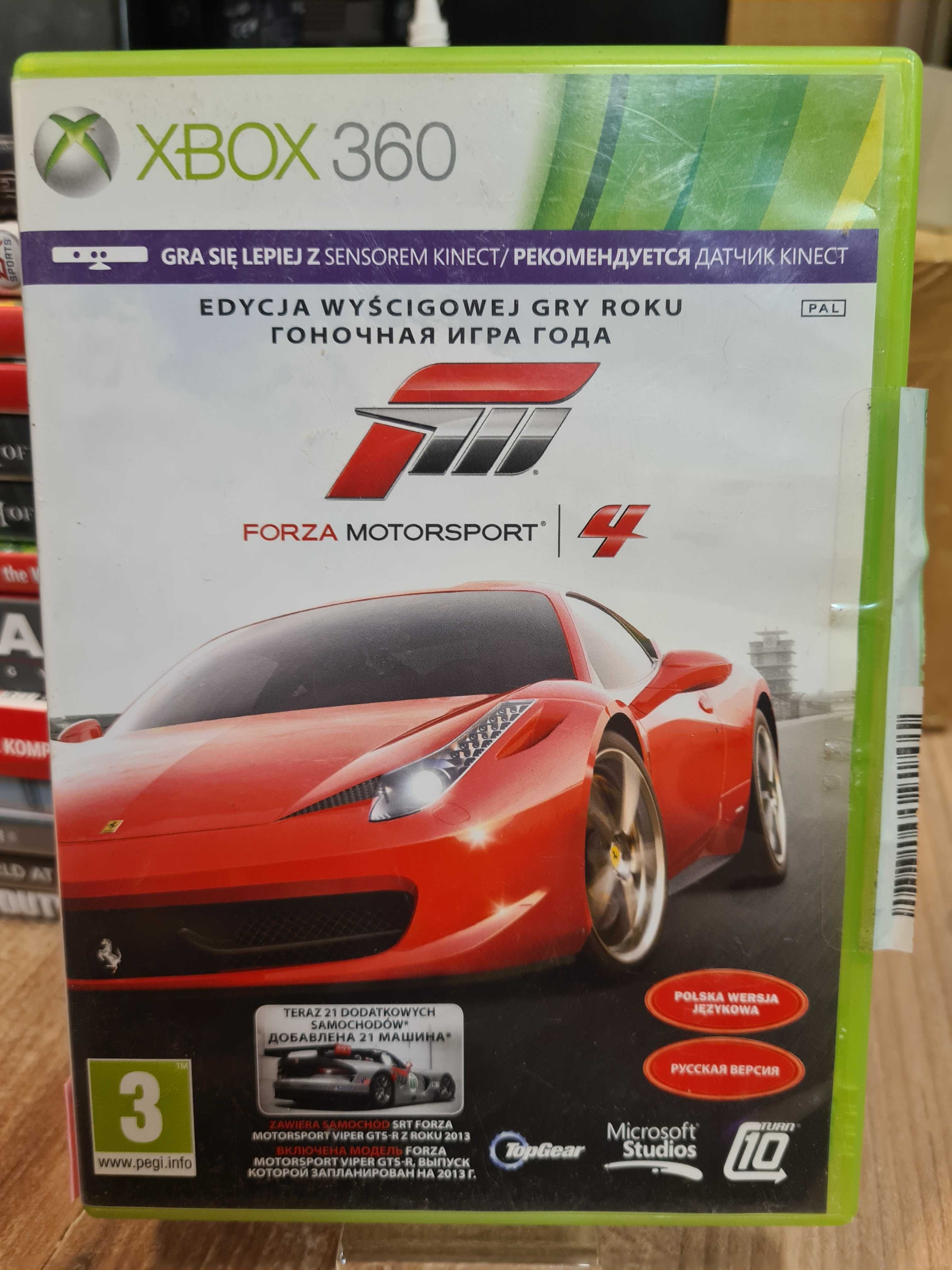 Forza Motorsport 4 X360, Sklep Wysyłka Wymiana