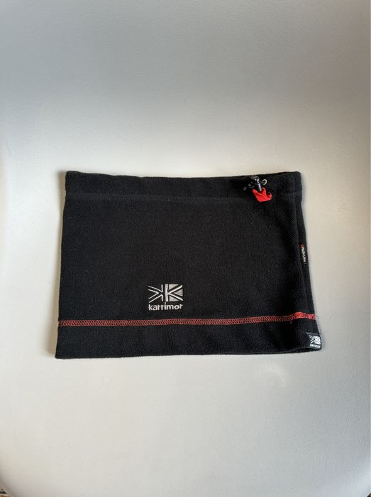 Флисовый бафф Karrimor черный мужской с утяжкой снуд (оригинал)