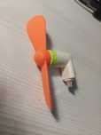 Портативный гибкий USB мини-вентилятор к телефону