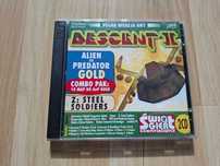 Descent II + Z Steel Soldiers + Alien vs Predator PL 2xCD PC