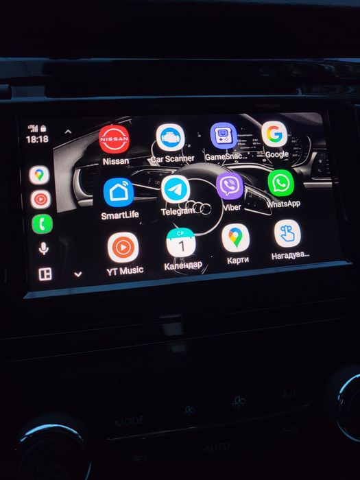 Адаптер бездротовий Apple CarPlay та Android Auto, WiFi Bluetooth