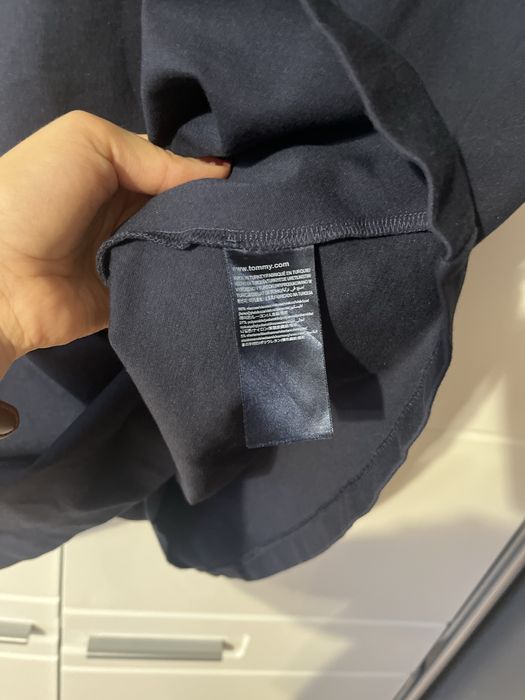 Tommy Hilfiger sukienka damska M granat elegancka