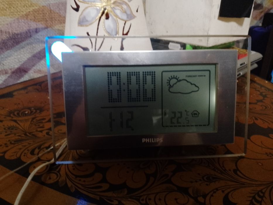 Радиочасы с прогнозом погоды