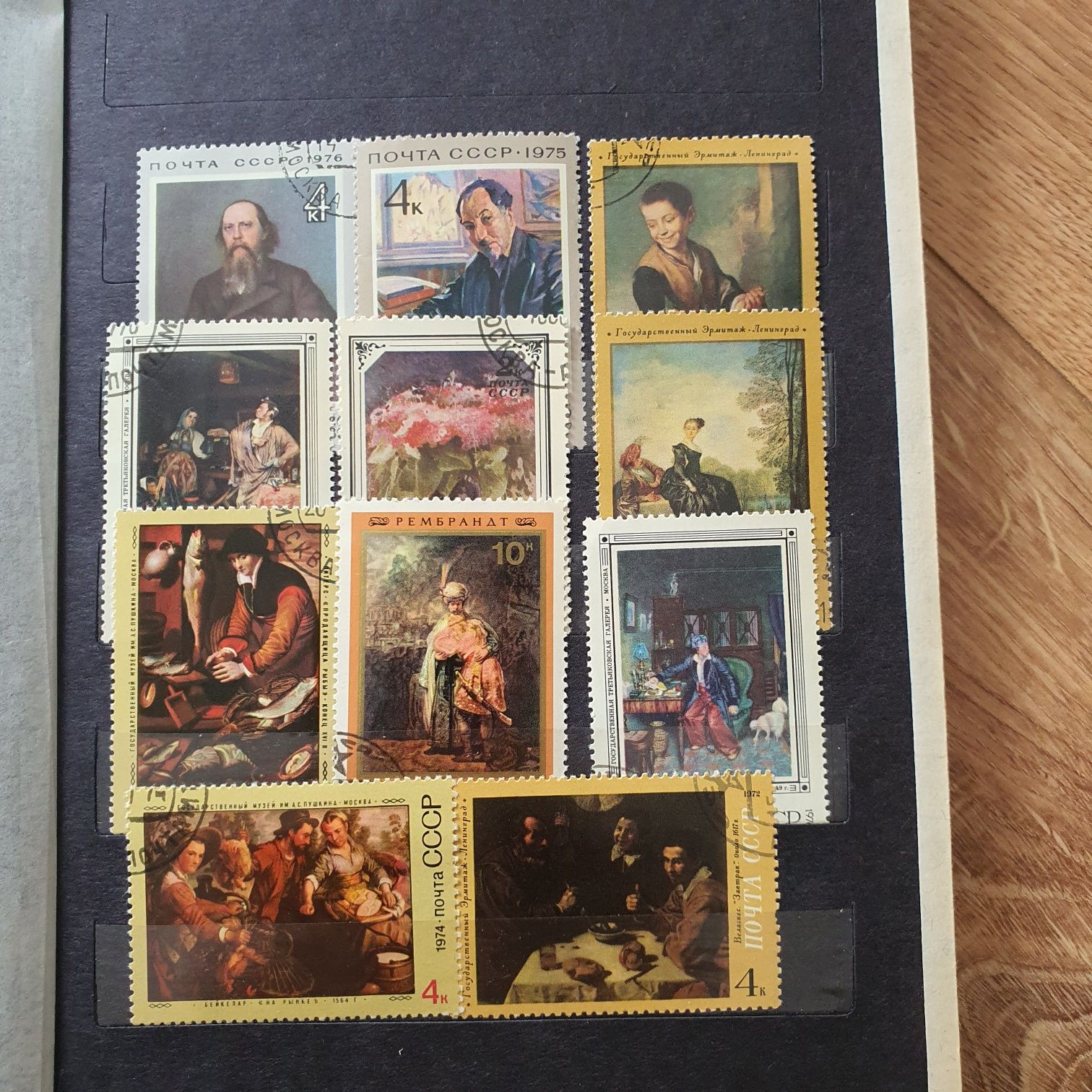 Klasery znaczki pocztowe filatelistyka PRL różne rodzaje sztuka kosmos