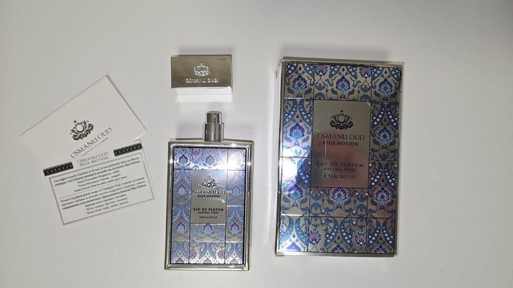 osmanli oud blue motion woda toaletowa perfumy męskie arabskie
