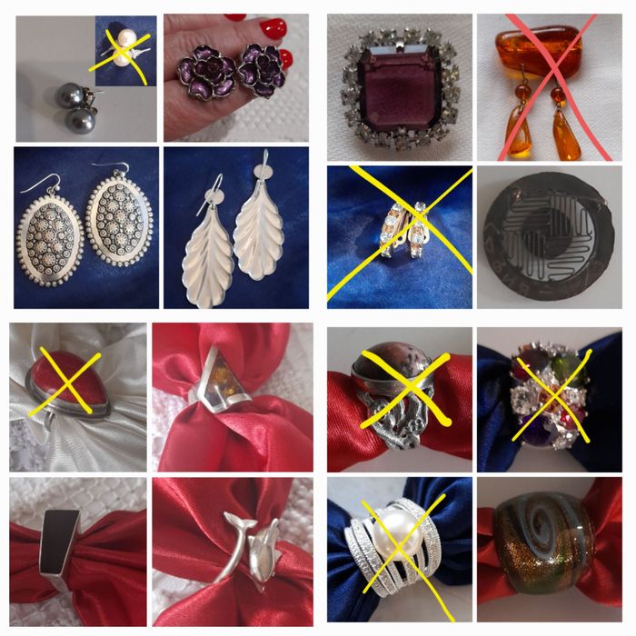 Броши,серьги,бусы Чехословакия,кольца