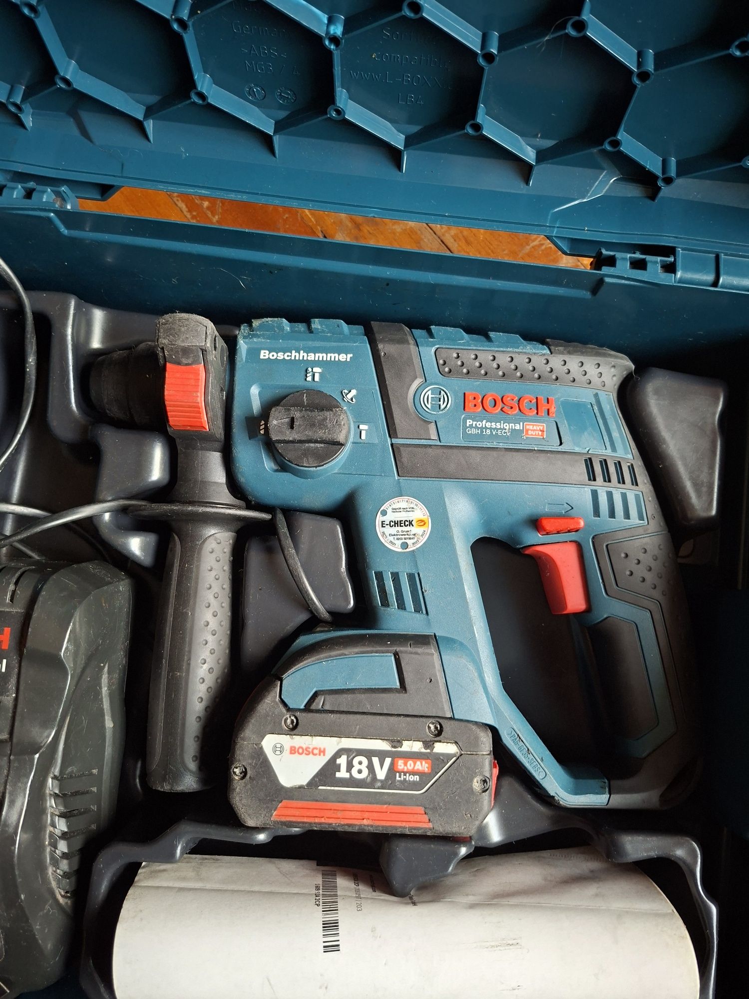 Акумуляторний перфоратор Bosch GBH 18 V-ES
