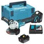 MAKITA DGA504RTJ szlifierka kątowa 18V 2x5Ah