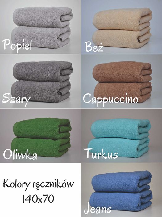 Ręcznik Kąpielowy Z Haftem 140x70 Prezent Na Dzień BABCI DZIADKA