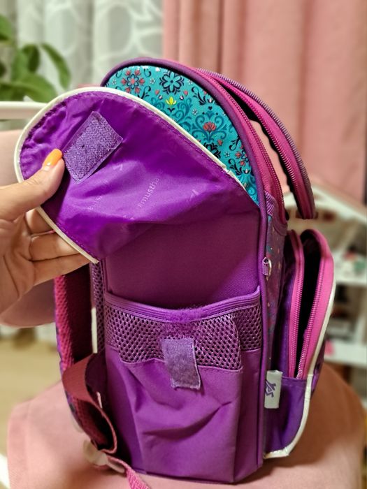 Каркасный школьный рюкзак YES, Frozen