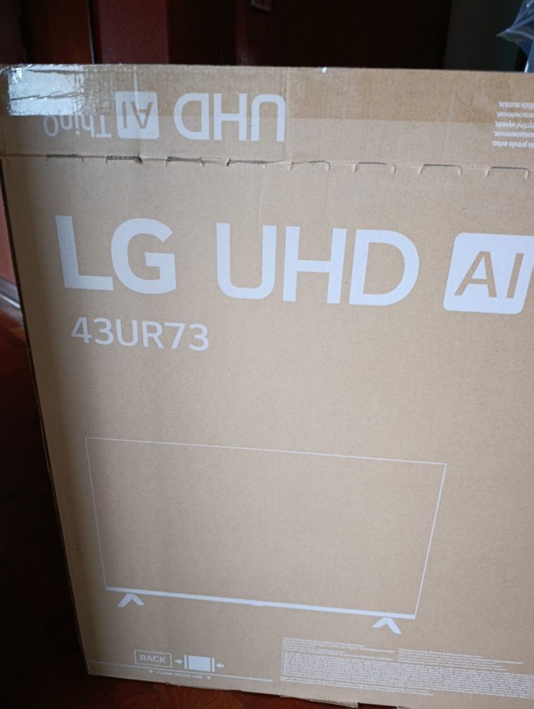 Televisão LG 43" Direct Led 4K UHD