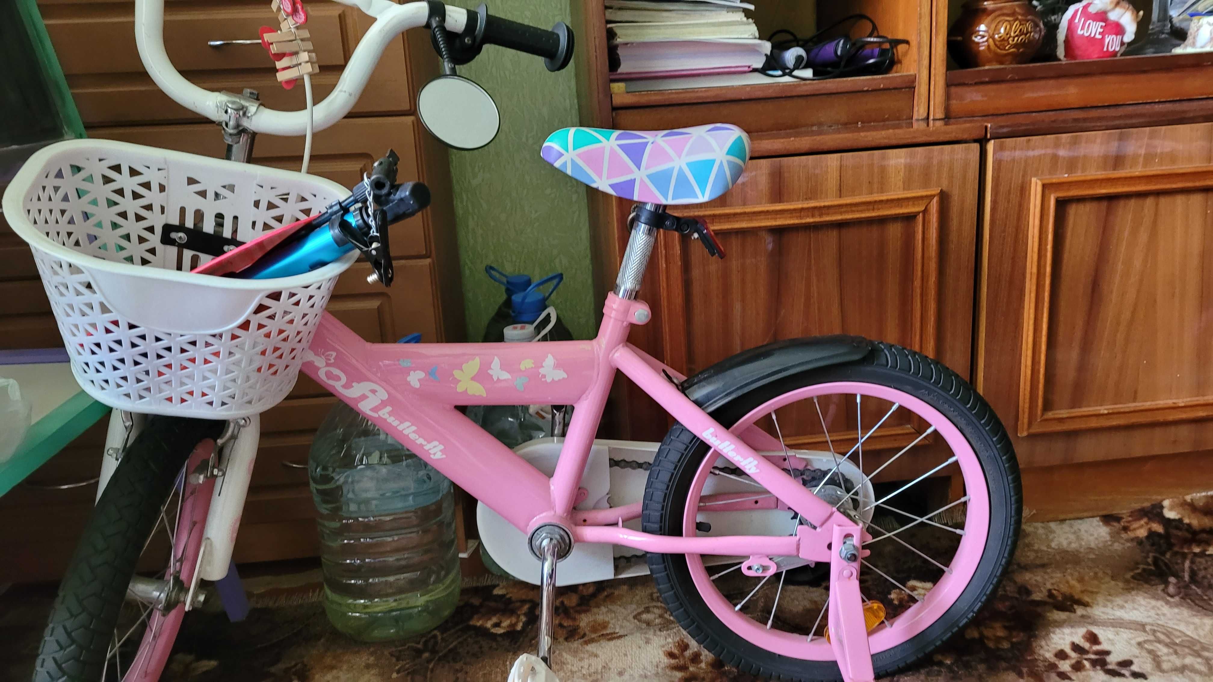 Велосипед для дівчинки Profi, колеса 18