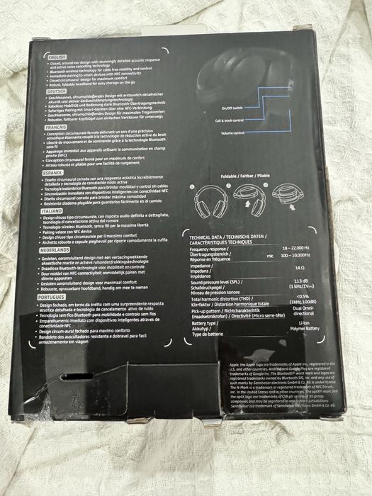 Sennheiser HD 4.50 BT Over-Ear Auriculares