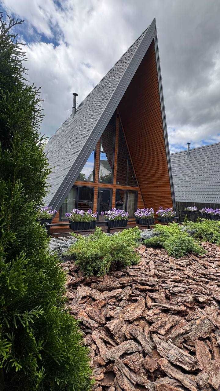 Продається будинок A-Frame з ремонтом у Бучі | Котеджне містечко