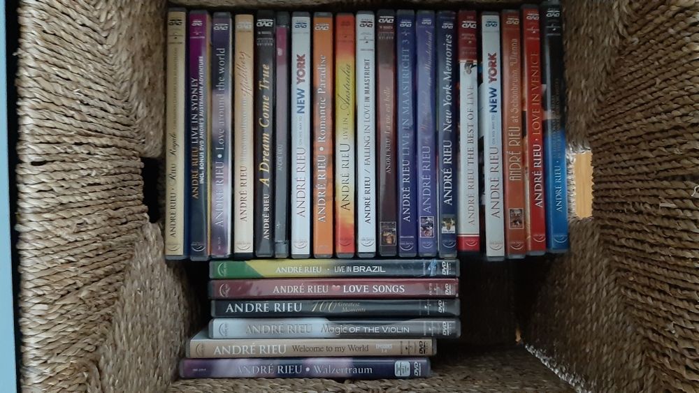 Imensos DVDs André Rieu