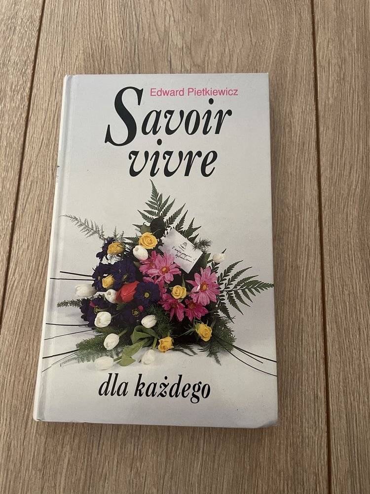 Książka „Savoir vivre dla każdego“ E. Pietkiewicz
