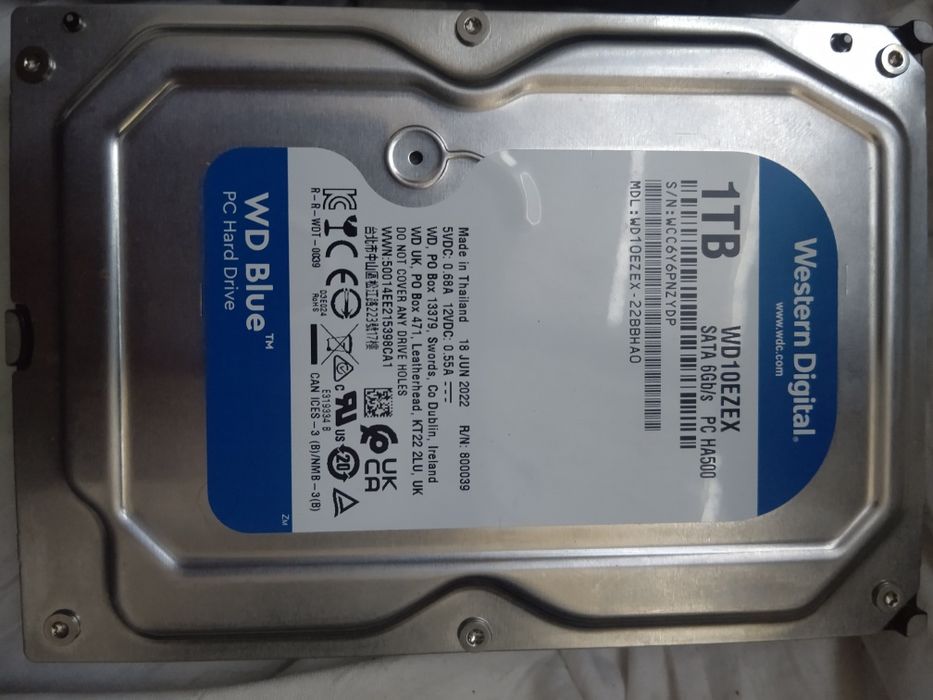 Жёсткий диск WD 1 Tb