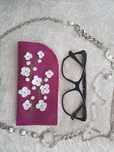 Pokrowiec etui na okulary Sakura Hand made