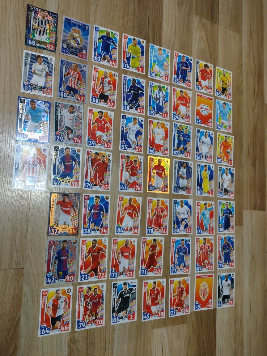 Karty piłkarskie Champions League 2017/18 Topps Match Attax