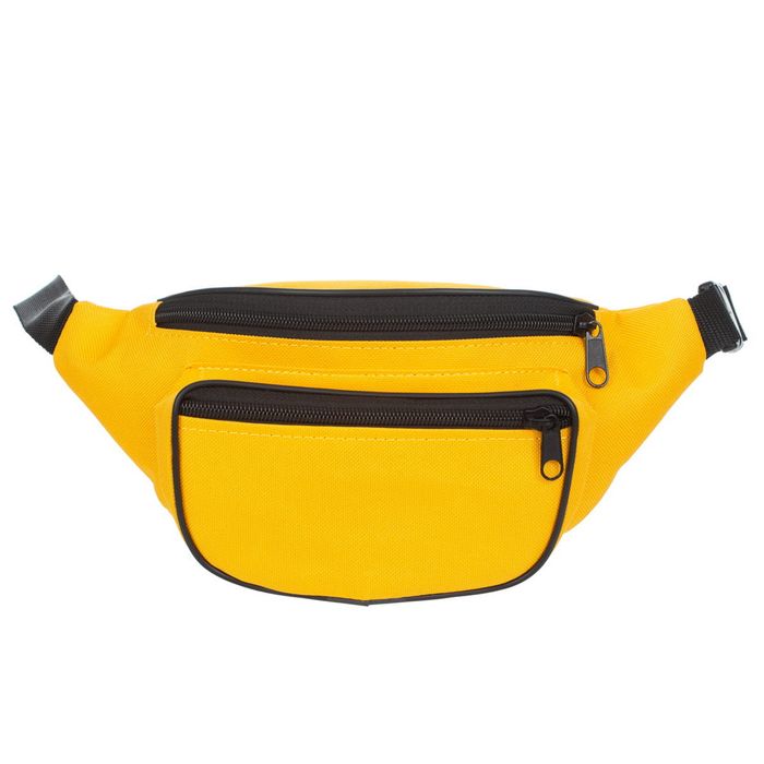 NERKA saszetka biodrówka solidna polska N001 żółta