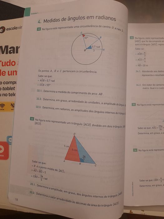 Caderno de atividades 11ano matemática