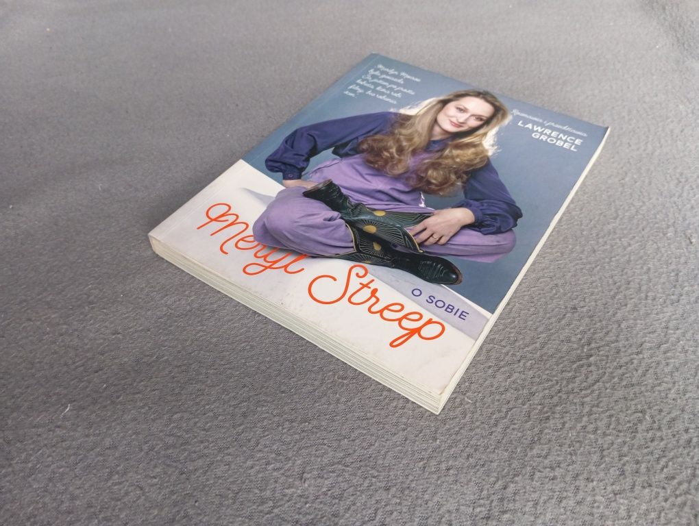 Książka O sobie Meryl Streep i Lawrence Grobel