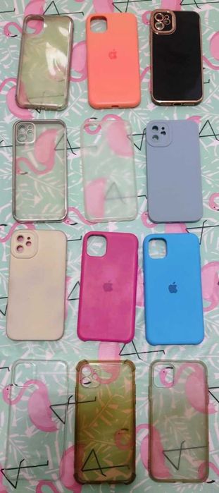 Conjunto de 9 Capas para iPhone 11 – Venda em Conjunto ou Separado!