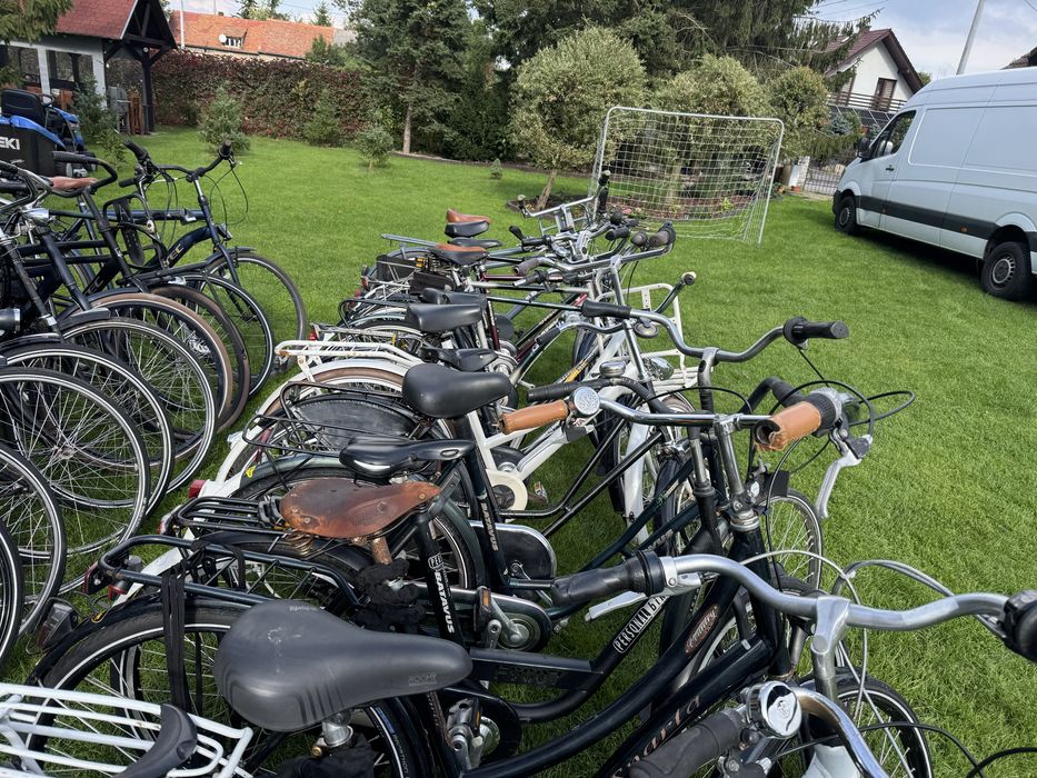 Pakiet holenderskich rowerow miejskich 30 szt Gazelle,Batavus,Sparta