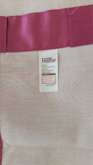 Шторы  "George" ширина-166 см, высота- 182 см