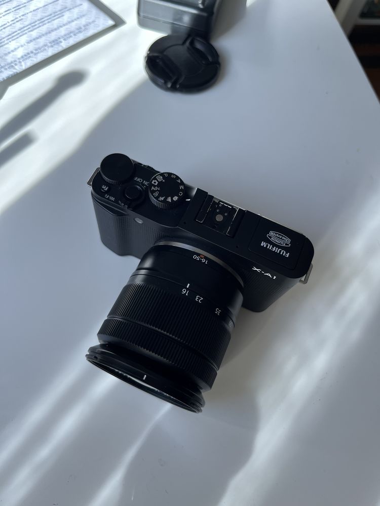 fujifilm X-A1 com lente XC 16-50mm