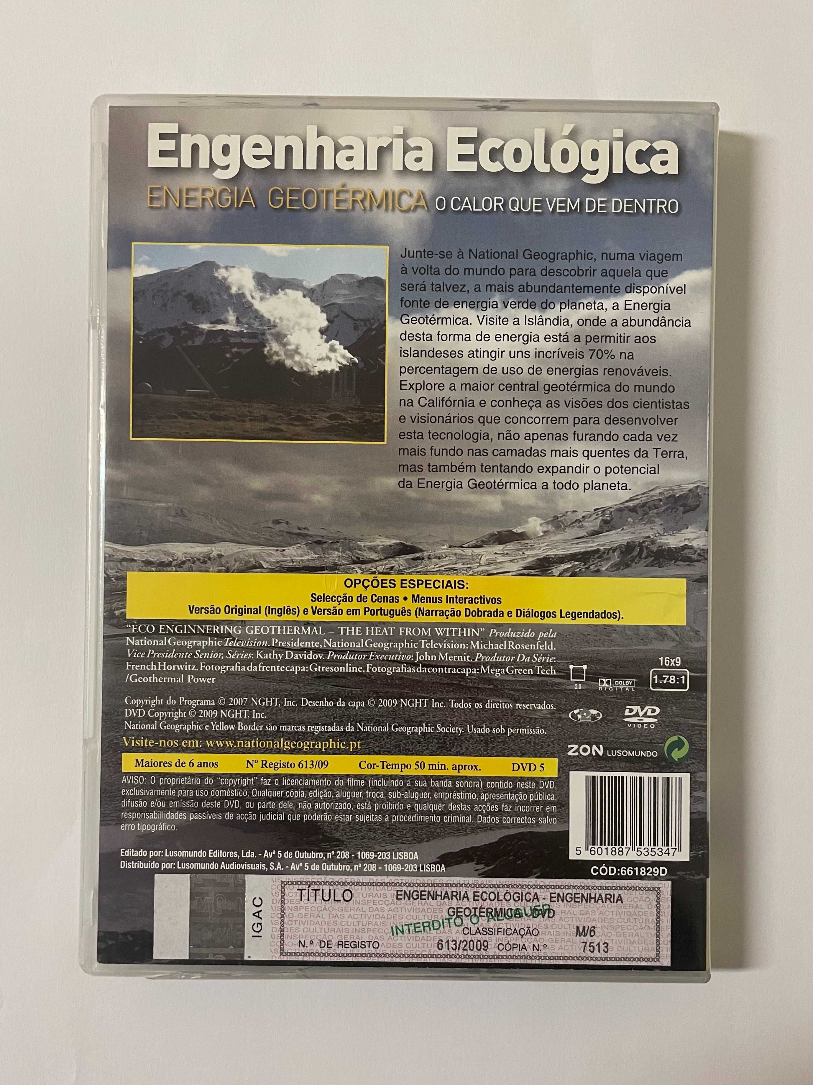 National Geographic - Engenharia Ecológica: Energia Geotérmica